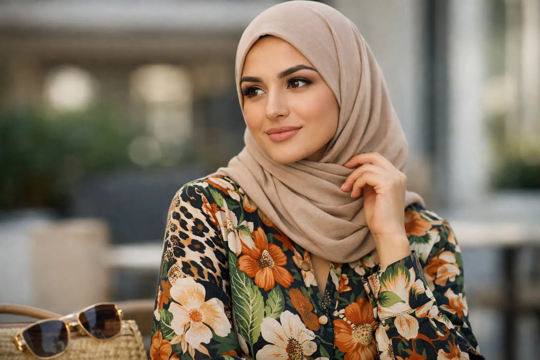 How to Match Hijab With Prints