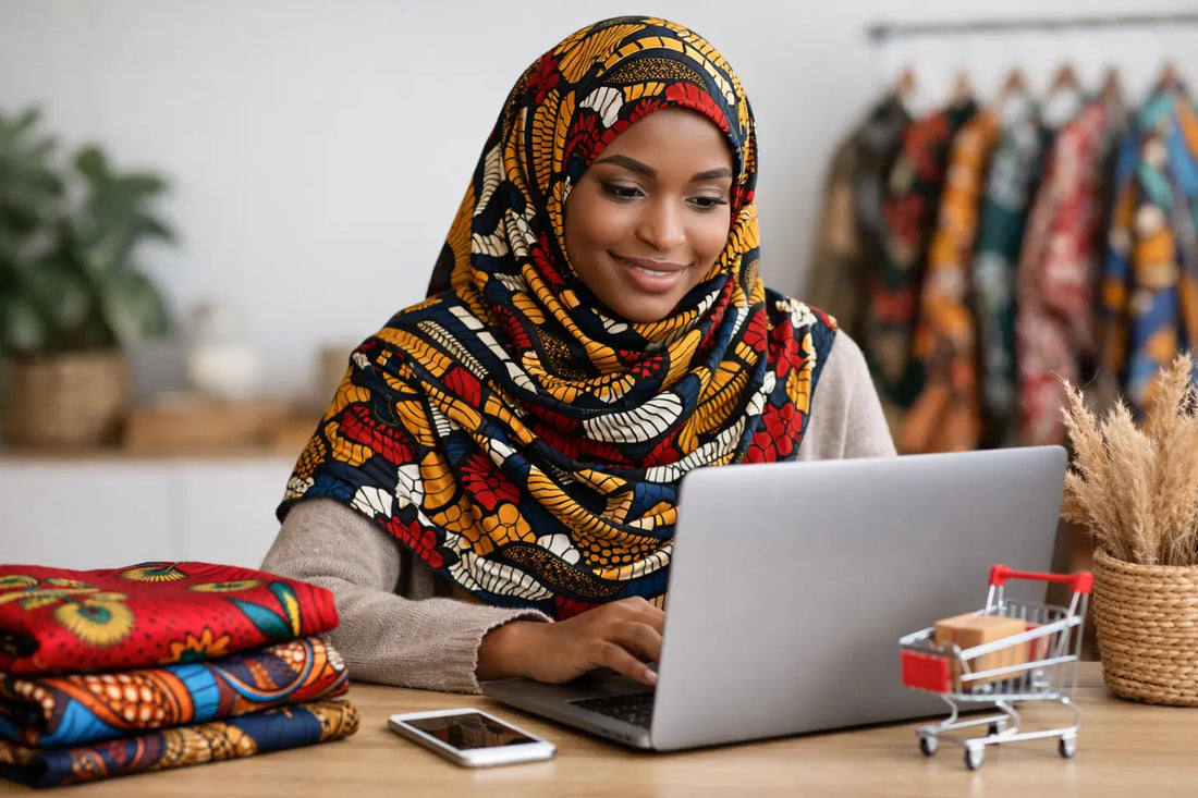Where to Buy African Print Hijab Online