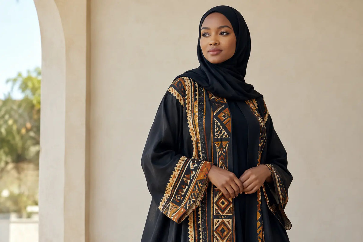 African Abaya Style That Honors Heritage