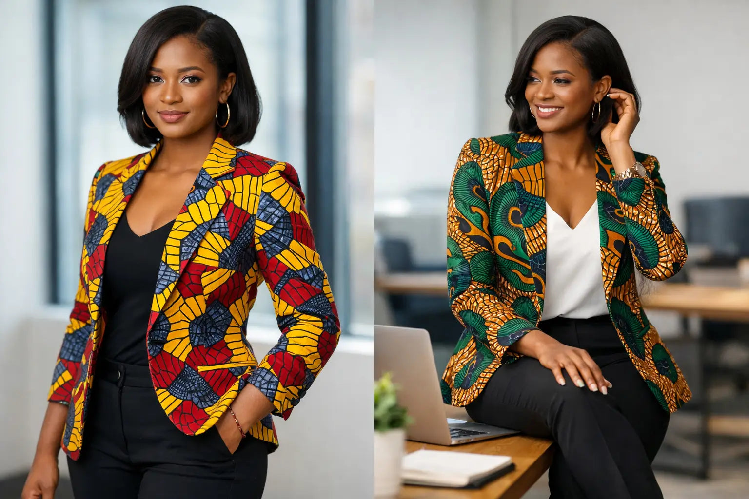 How to Style African Print Blazers Well