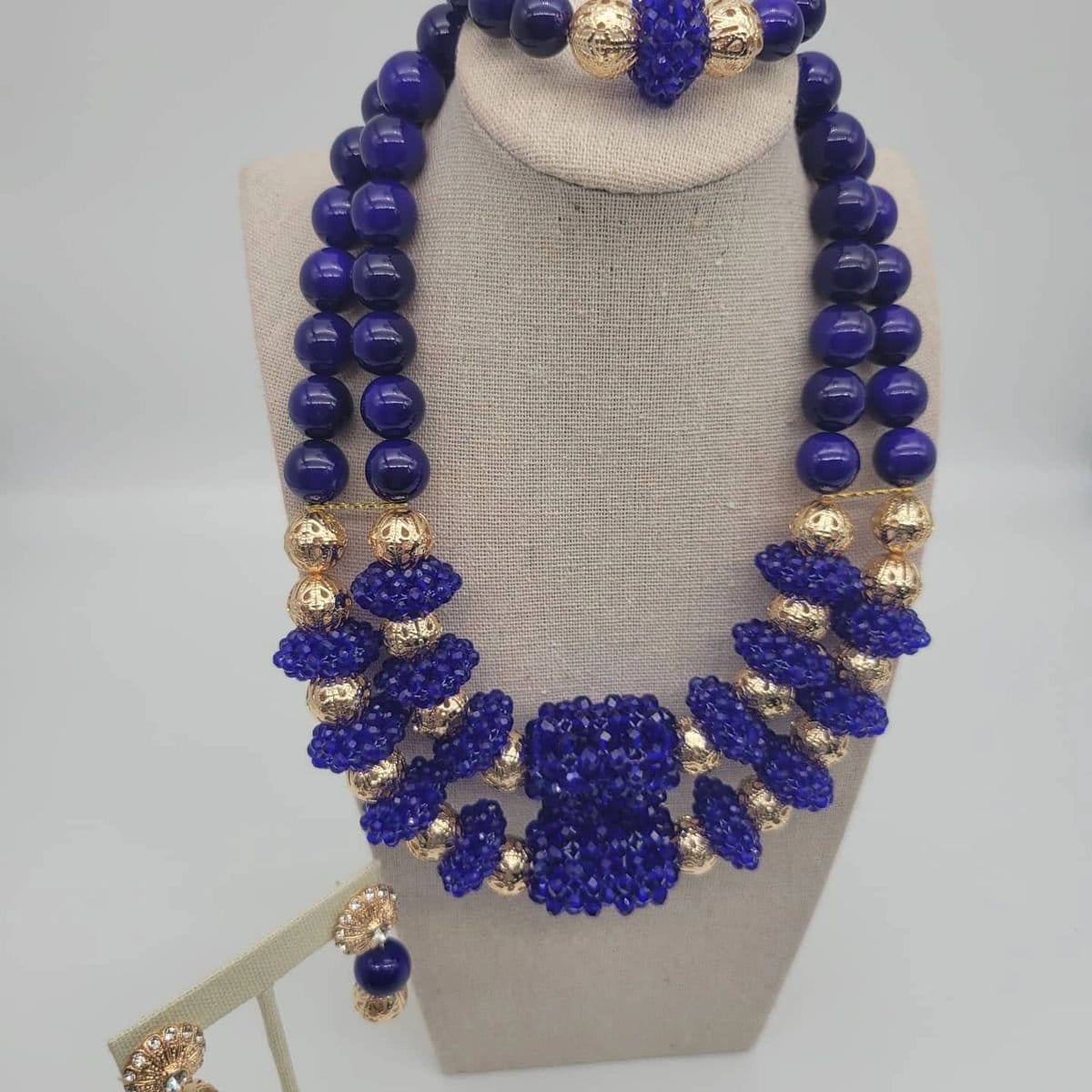 Beaded Necklace Set and Waist Beads