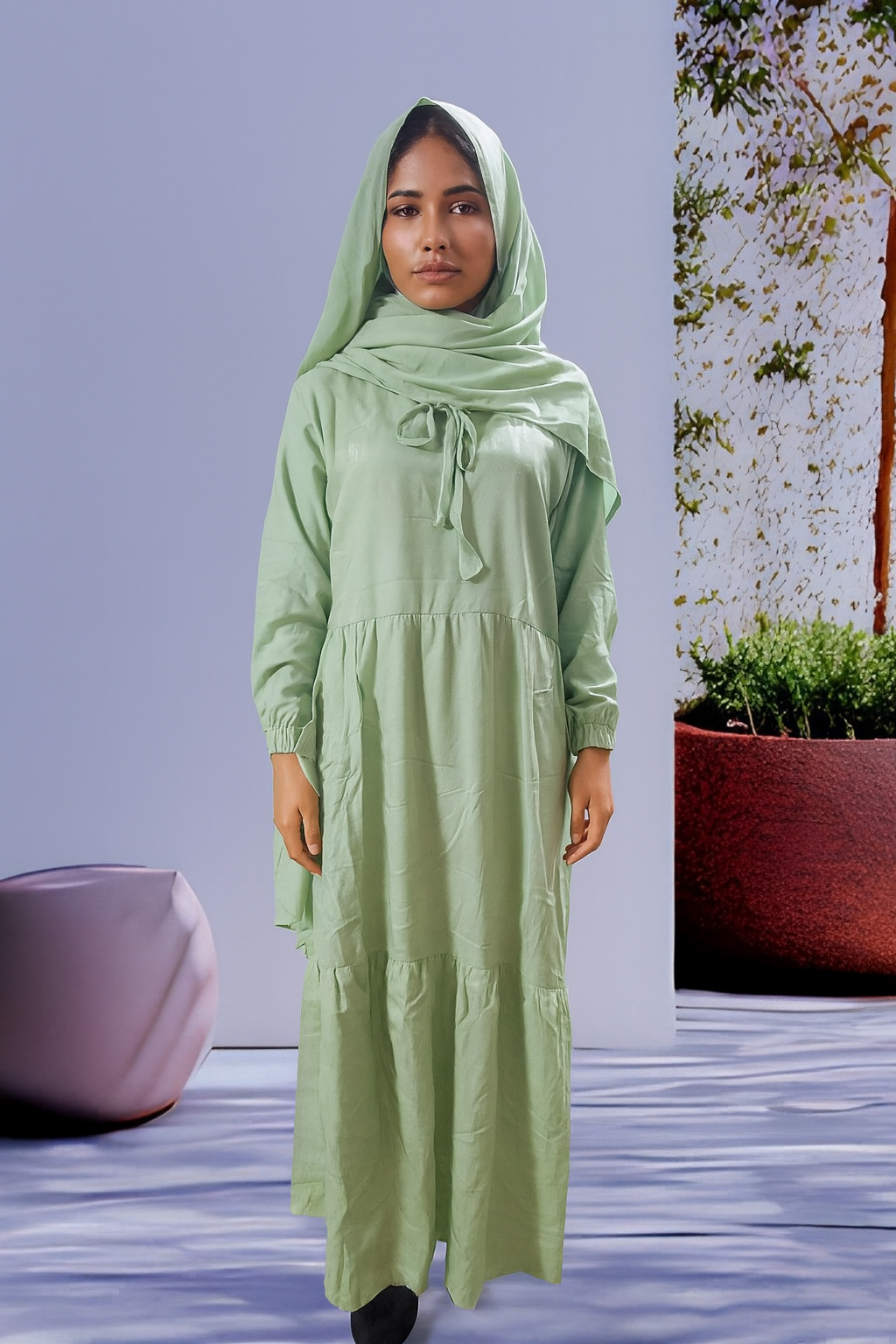 Cotton Prayer clothes with Hijabs and Hoody