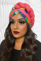 Handmade African Turban for Casual wears for women. Suitable for all weather.