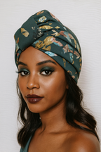 Handmade Turban for women with Sequence embellishment