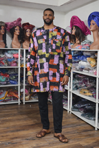 Ankara Shirt for men. Casual wear for men