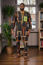 Ankara Danshiki and Pant for Men. Pant and Top for Men