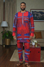 Ankara Danshiki and Pant for Men. Pant and Top for Men