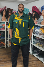 Ankara Shirt for men. Casual wear for men