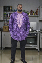 Men’s Danshiki Top – Authentic African Style for the Modern Man
