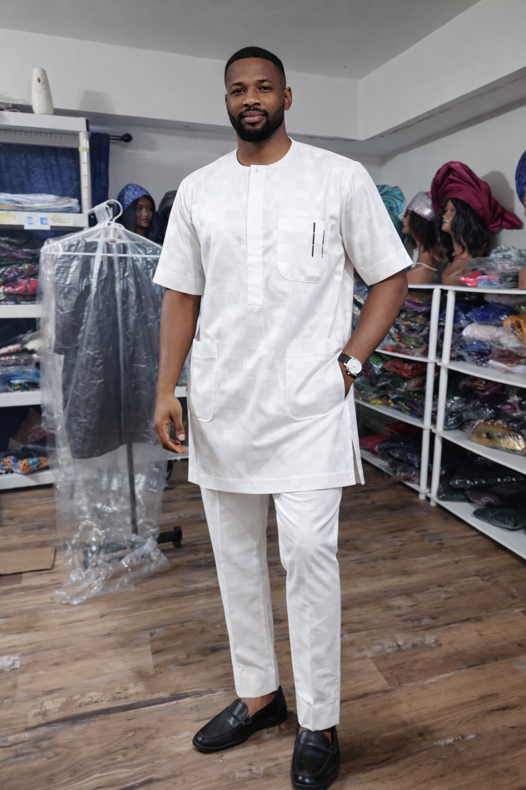 Men Danshiki and Matching Pant for men,