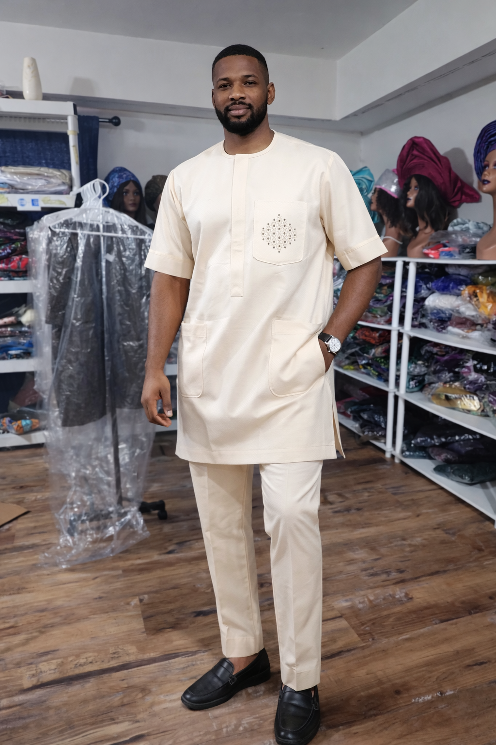 Men Danshiki and Matching Pant for men,