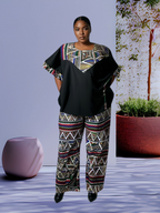 Short Sleeve Top and Pant for women