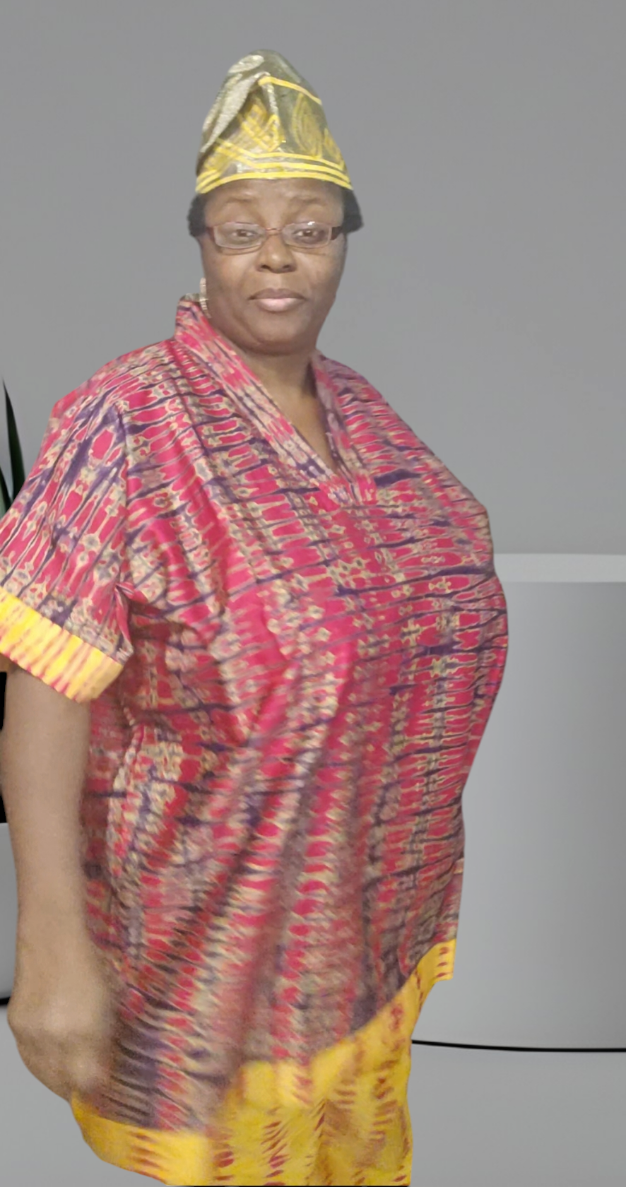 Silk Adire, Tye and Dye top and Pant for women