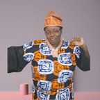 African Ankara Iro and Buba Set: 3-Piece Colorful African Print with lace materials mix for women