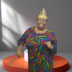 African Ankara Iro and Buba Set: 3-Piece Colorful African Print with lace materials mix for women