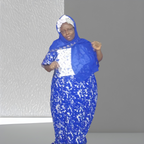 Short Sleeve ankara Bubu Dress for women. Free to wear