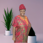 African Dresses For Women Elegant Printed Boubou Attire Wedding Party Abaya Long Dress