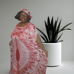 African Dresses For Women Elegant Printed Boubou Attire Wedding Party Abaya Long Dress