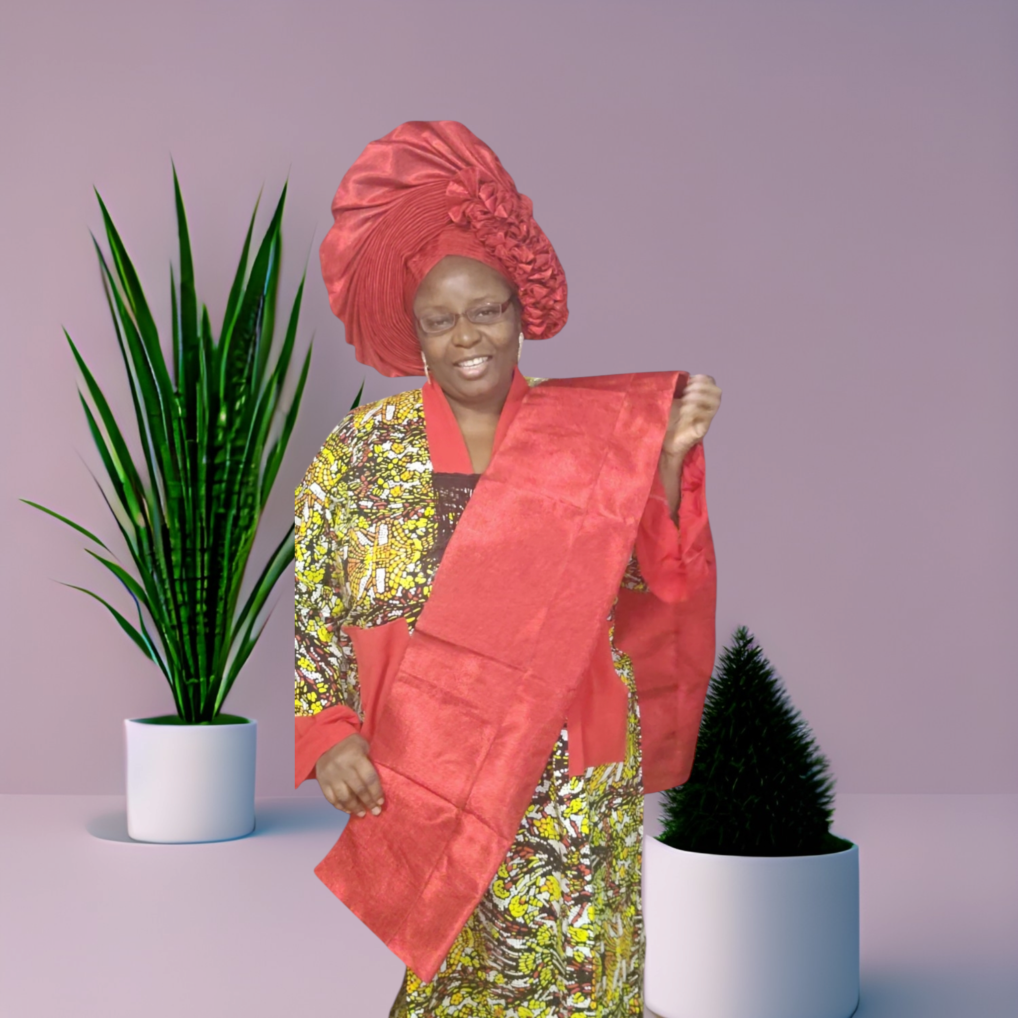 Ankara Kaftan Dress: Long African Bubu Gown, Plus Size and free wear.