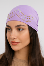 Undercover cap with Rhinestone designs.