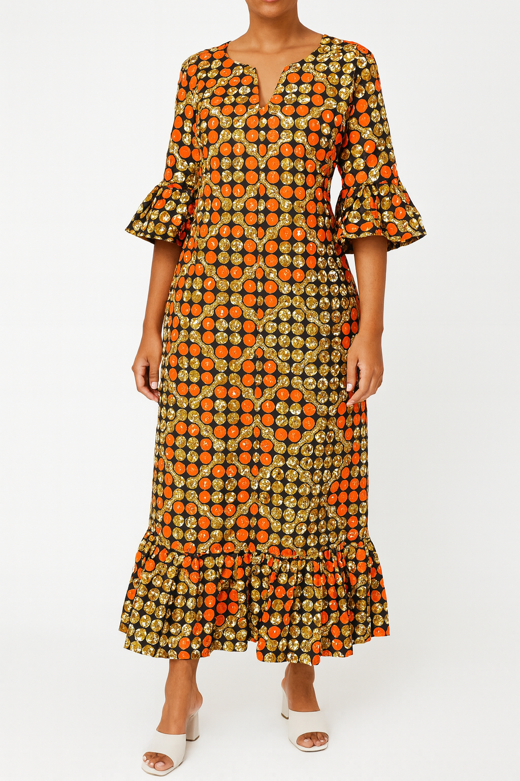 Ankara Long dress for women