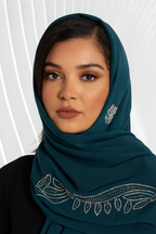Hijab Scarves  Chiffon Muslim Head Scarf for Women Islamic Solid Long Shawl