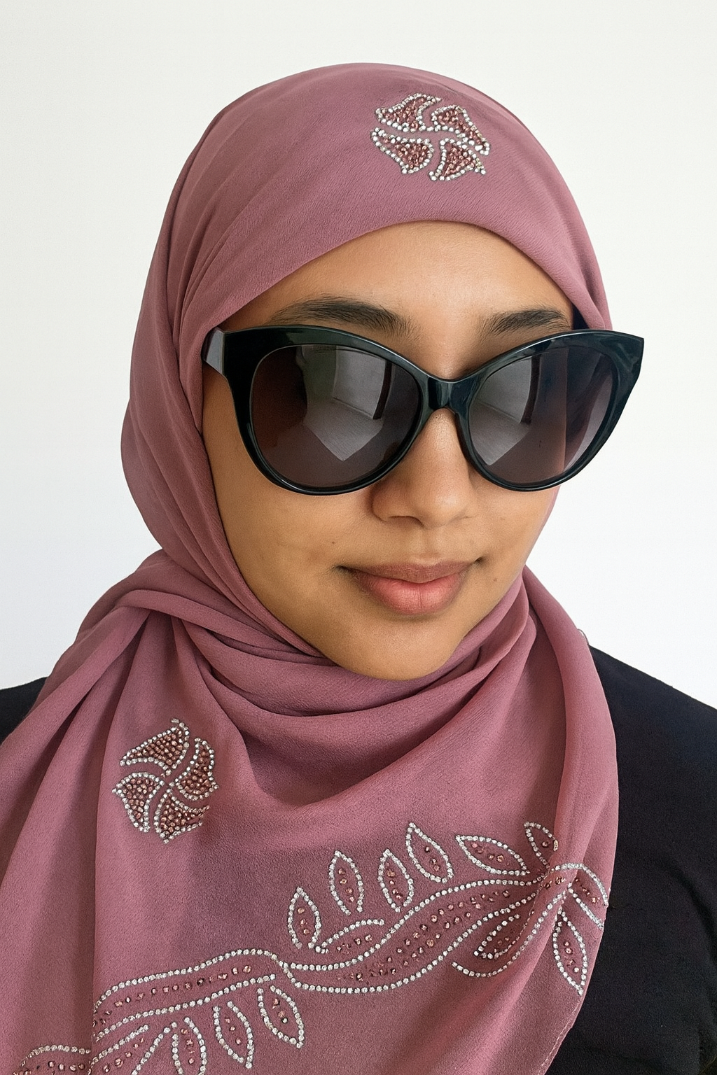 Hijab Scarves  Chiffon Muslim Head Scarf for Women Islamic Solid Long Shawl