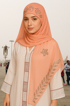 Hijab Scarves  Chiffon Muslim Head Scarf for Women Islamic Solid Long Shawl