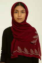 Hijab Scarves  Chiffon Muslim Head Scarf for Women Islamic Solid Long Shawl