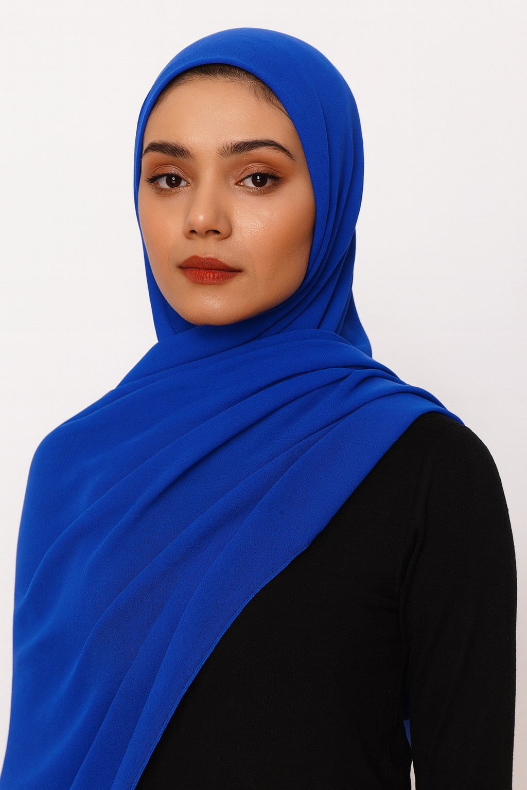 Hijab Scarves ,Jessy Muslim Head Scarf for Women Islamic Solid Long Shawl.