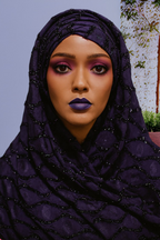 Hijab Scarves with matching Undercap Set,  Muslim Head Scarf for Women Long Shawl Inner Hijab Cap