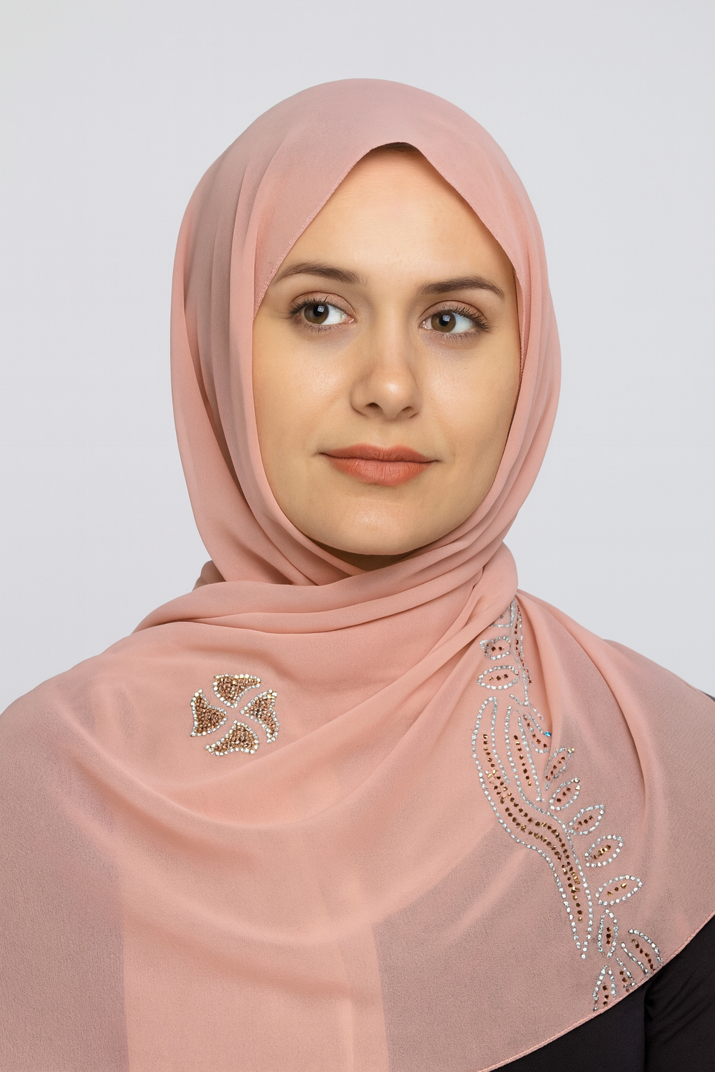 Hijab Scarves  Chiffon Muslim Head Scarf for Women Islamic Solid Long Shawl