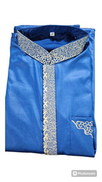 Kaftan for men long sleeve Men's Robe, Tall Muslim clothes with Embodery. Dubai Jalamias