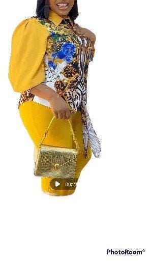 2 Pieces Top and Pant for women, Formal and all Occassion