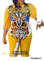 2 Pieces Top and Pant for women, Formal and all Occassion