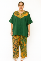 Short Sleeve Top and Pant for women