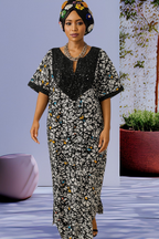 Ankara Long dress for women