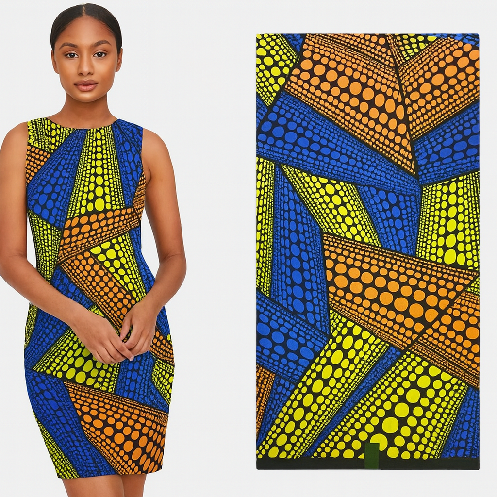 6 yards Ankara fabrics for creative minds