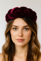 Velvet Braided Headband for women