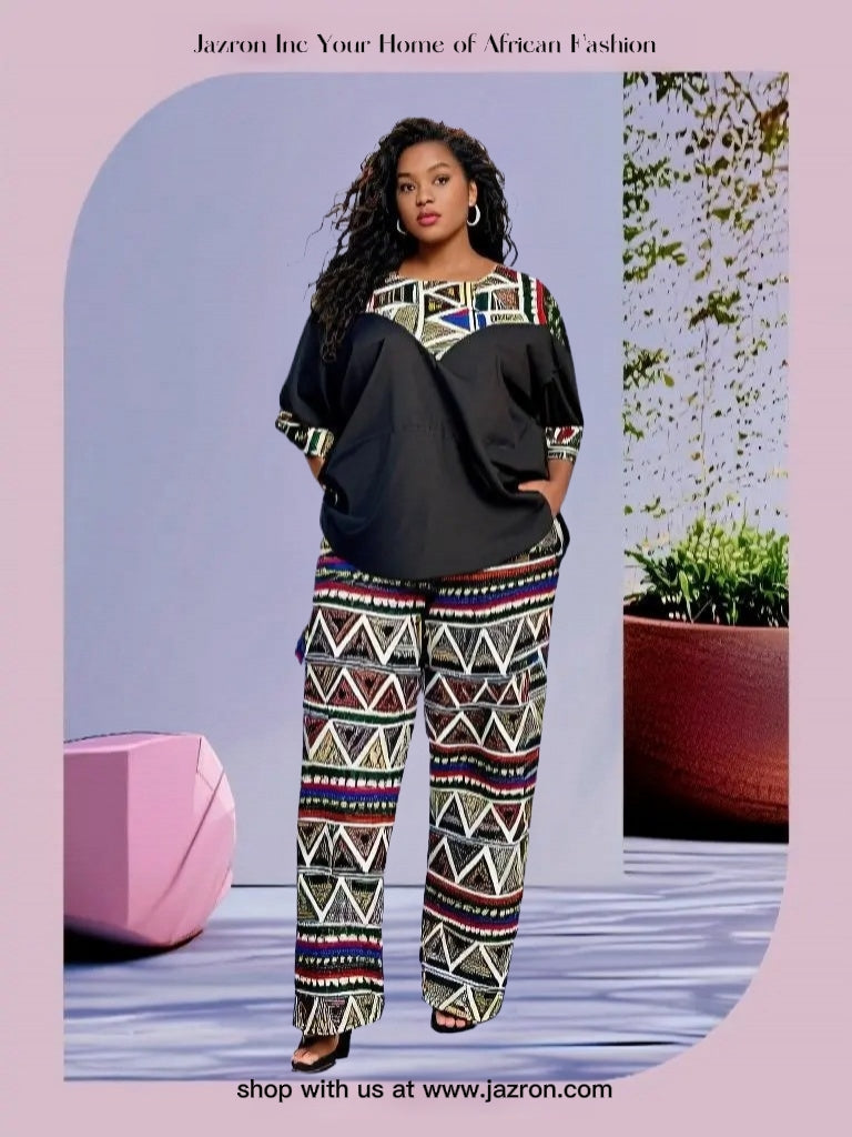 Short Sleeve Top and Pant for women