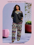 Short Sleeve Top and Pant for women